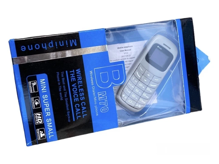 Мини мобильный телефон GTSTAR BM70 2Sim Серый - изображение 5