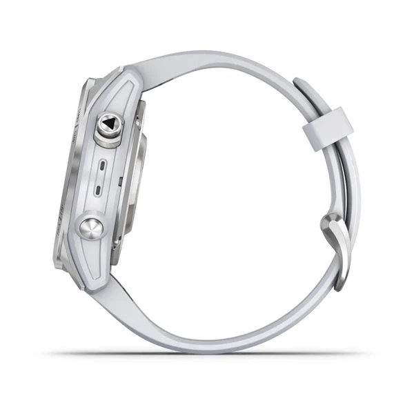 Смарт-годинник Garmin epix Pro (Gen 2) Standard Edition 42 mm Silver with Whitestone Band (753759317959) - зображення 12