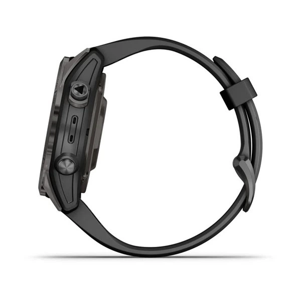 Смарт-годинник Garmin epix Pro (Gen 2) Sapphire Edition 42 mm Carbon Grey DLC Titanium with Black Band (010-02802-15) - зображення 12