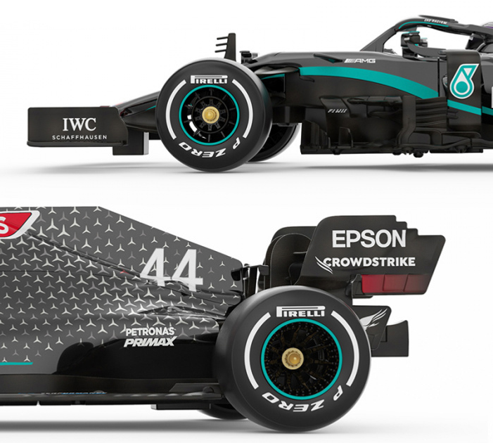 Машинка Rastar Mercedes-AMG F1 W11 EQ Performance 1:12 (6930751320369) - зображення 6