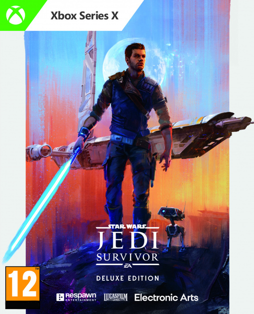 Гра Xbox Series Star Wars Jedi: Survivor DLX Edition (Blu-ray) (5035225125035) - зображення 1