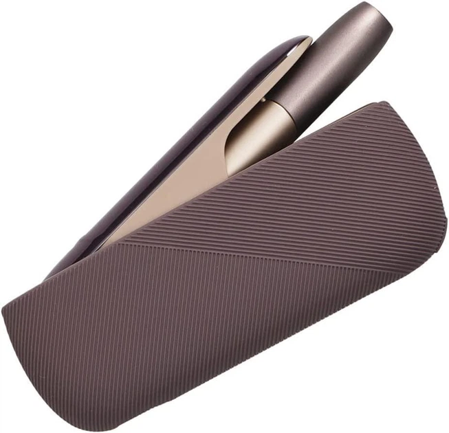 Чохол для IQOS 3 duo кофейний + бічна панель - зображення 4