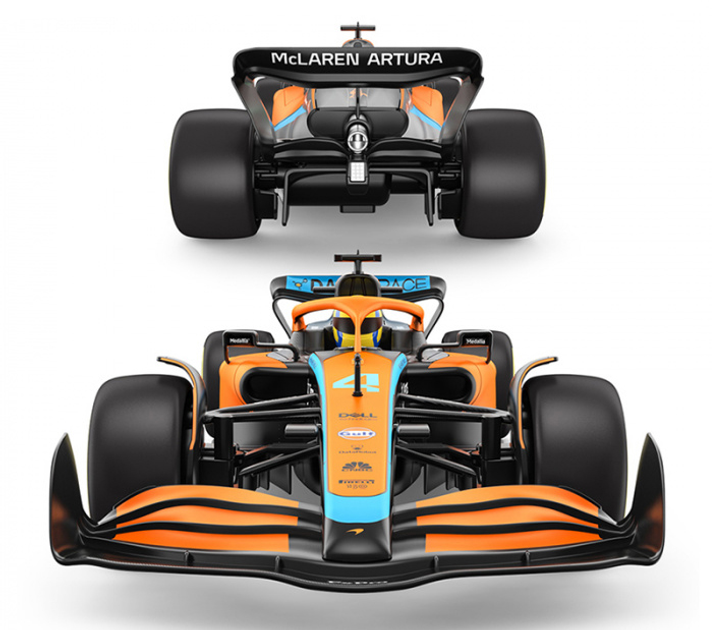 Машинка Rastar McLaren F1 MCL36 1:12 (6930751322394) - зображення 5