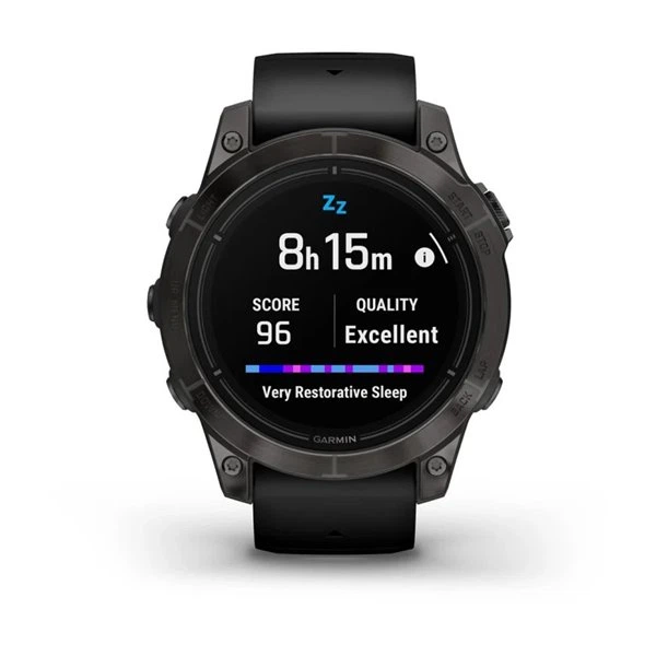Смарт-годинник Garmin epix Pro (Gen 2) Sapphire Edition 47 mm Carbon Grey DLC Titanium with Black Band (010-02803-11) - зображення 8