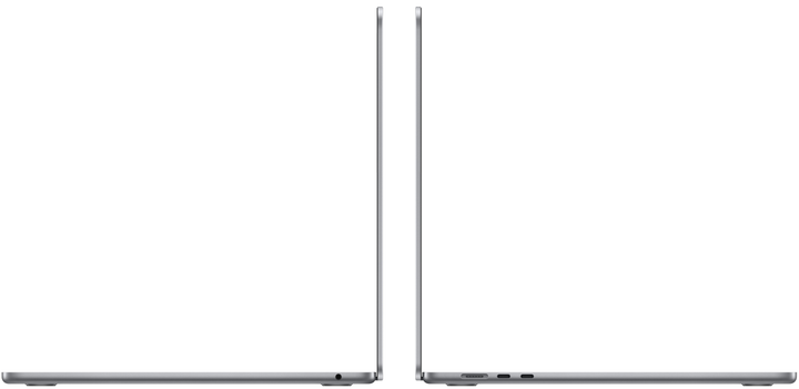 Laptop Apple MacBook Air 15.3" M2 8/256GB 2023 (MQKP3ZE/A) Space Gray - obraz 4