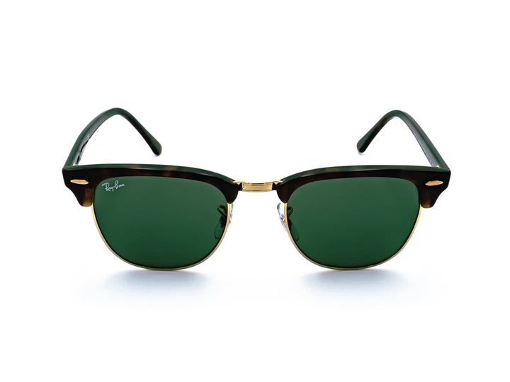 CLUBMASTER L 51,186/58 G-15 GREEN、偏光 Ray-Ban Clubmaster Classic