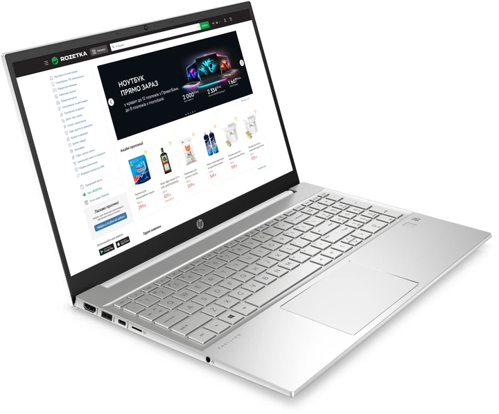 Ноутбук HP Pavilion 15-eg3005ua (826Z0EA) Ceramic White / Intel