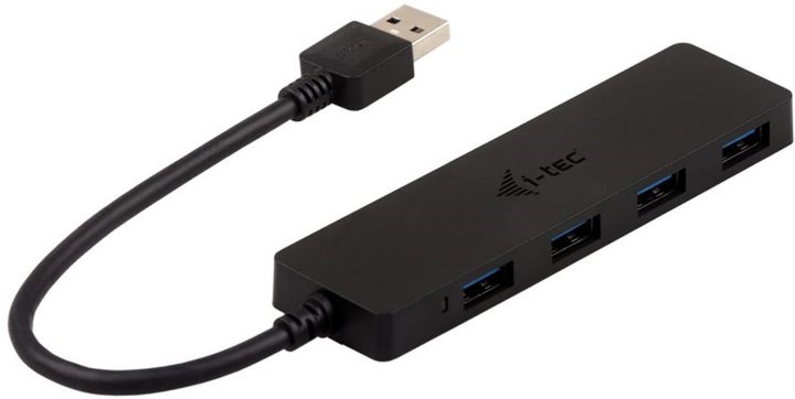 USB-хаб i-Tec Slim Pass USB 3.0 4-in-1 (U3HUB404) - зображення 2