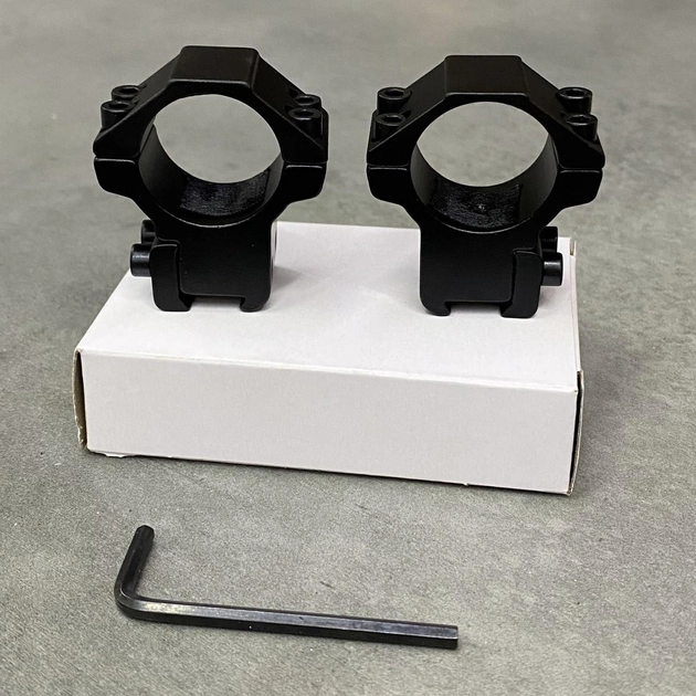 Кольца Beeman FTMA011, 25.4 мм, Medium, на 11 мм "Ласточкин хвост" - изображение 2
