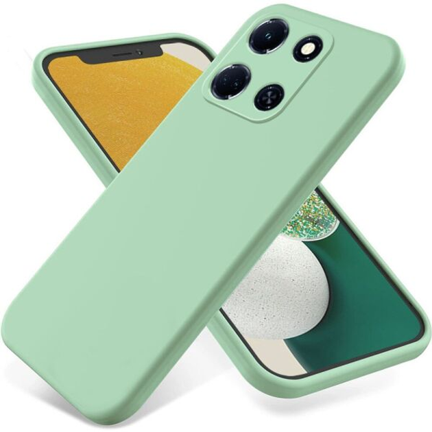 Deexe Silicone Case Infinix Note Green