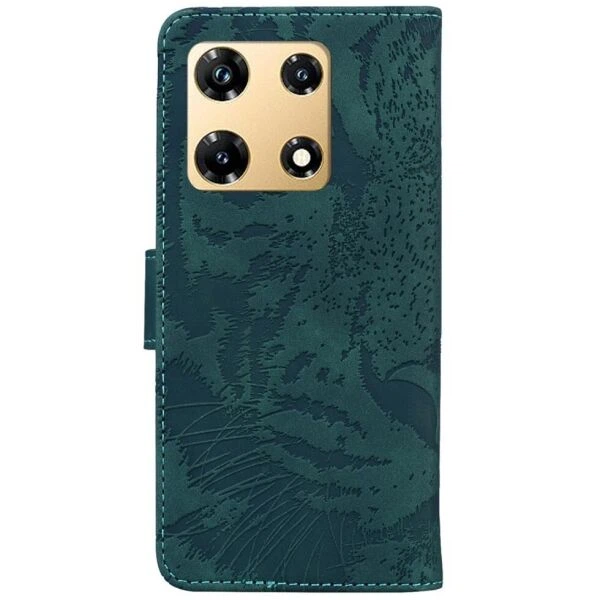 Чехол-книжка Deexe Tiger для Infinix Note 30 Pro - Green - изображение 6