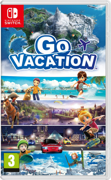 Гра Nintendo Switch Go Vacation (Картридж) (45496422462) - зображення 1