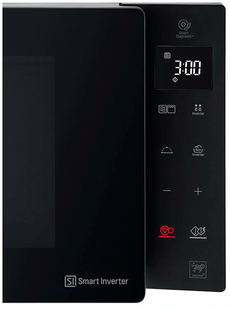 Мікрохвильова піч LG NeoChef MH6535GIS Чорна - зображення 6