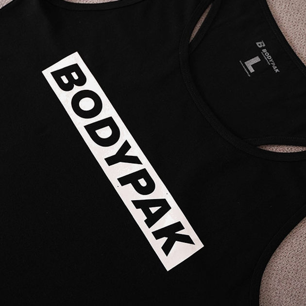 Спортивна майка жіноча Bodypak M Чорна (1000000000082) - зображення 2