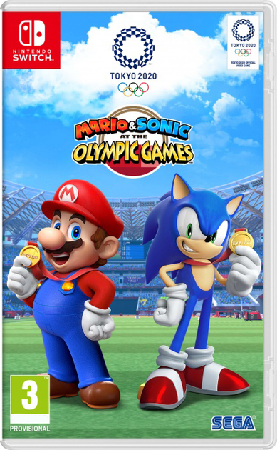 Гра Nintendo Switch Mario & Sonic at the Tokyo Olymp. Game 2020 (Картридж) (45496424916) - зображення 1