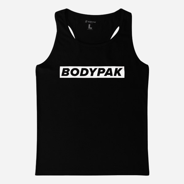 Спортивна майка жіноча Bodypak S Чорна (1000000000084) - зображення 1