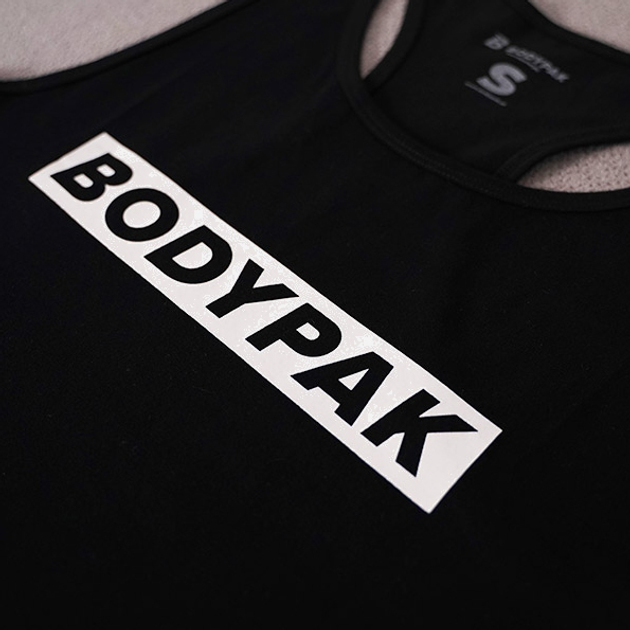 Спортивна майка жіноча Bodypak S Чорна (1000000000084) - зображення 2
