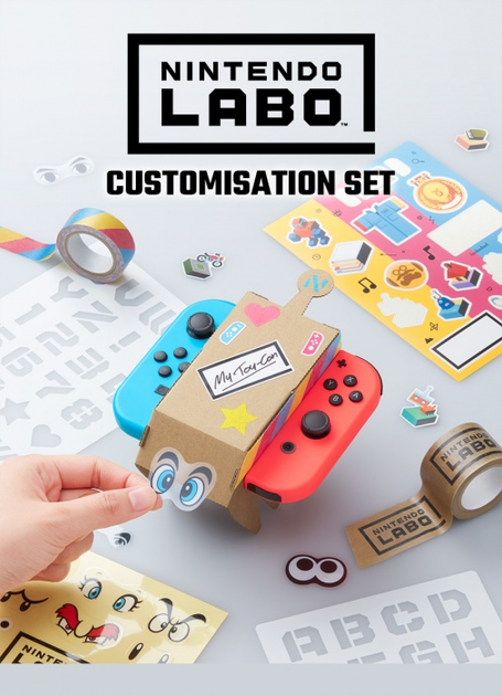 Гра Nintendo Switch Nintendo Labo Customisation Set (Картридж) (45496430825) - зображення 2