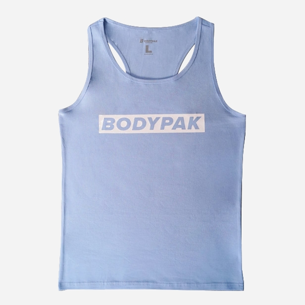 Tank top damski na siłownię Bodypak XL Błękitny - obraz 1