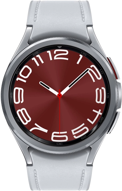 Смарт-годинник Samsung Galaxy Watch 6 Classic 43mm eSIM Silver (SM-R955FZSAEUE) - зображення 2