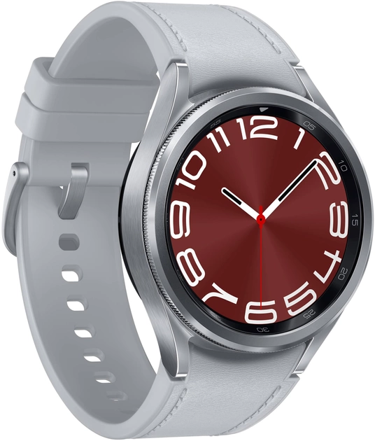 Смарт-годинник Samsung Galaxy Watch 6 Classic 43mm eSIM Silver (SM-R955FZSAEUE) - зображення 1