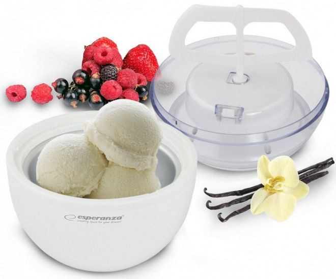 Мороженица аппарат для мороженого Esperanza EKI001 Vanilla White - изображение 3