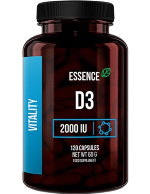 Kompleks witamin Essence D3 2000IU 120 kapsułek (5903003600053) - obraz 1