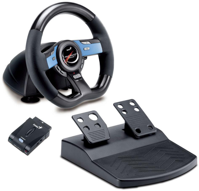 Ігрове кермо Genius Wireless Trio Racer – фото, отзывы, характеристики ...