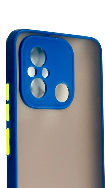 Чохол Matte Color на Xiaomi Redmi 12C синій - зображення 3
