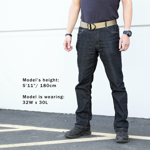 Тактические джинсы Condor Cipher Jeans 101137 32/34, Чорний - изображение 2