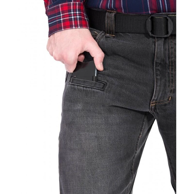 Тактические джинсы Pentagon ROGUE Jeans K05028 33/34, Чорний - зображення 2