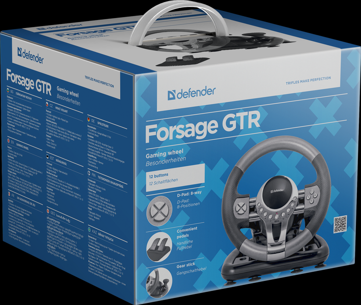 Руль Defender Forsage USB (64367) - Фото 8 Руль Defender Forsage USB (64367) - изображение 8