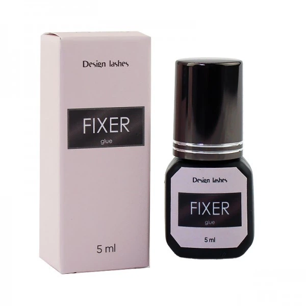 Клей для нарощування вій Design Lashes Fixer Glue чорний 5 мл (2100994279456) - Фото 1 Клей для нарощування вій Design Lashes Fixer Glue чорний 5 мл (2100994279456) - зображення 1