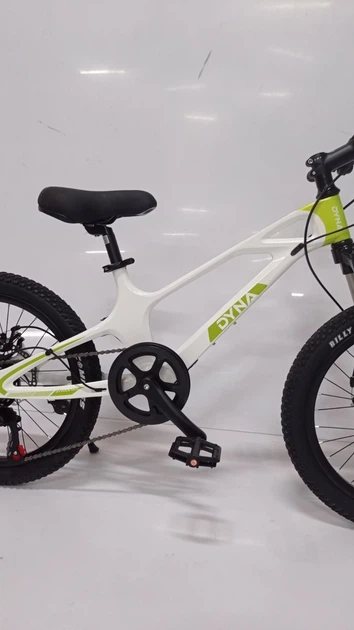 Горный подростковый велосипед Dyna Student Bike M-1 Магнезиевый Бело-Зеленый - изображение 15