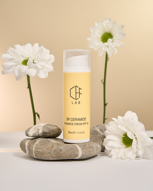 【PAMSIBC】NUTRITIVE STICKY CREAM 500ml Антиоксидантний крем Денний крем SPF 30 CEF Lab 3R Ceramide