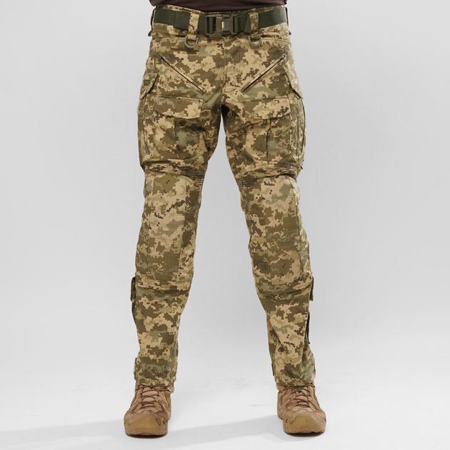 Штурмовые штаны UATAC Gen 5.4 Пиксель mm14 с наколенниками M - изображение 2