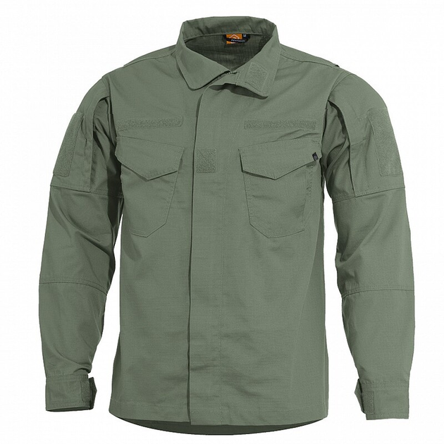 Куртка кітель Pentagon Lycos Jacket K02023 Small, Camo Green (Сіро-Зелений) - зображення 1