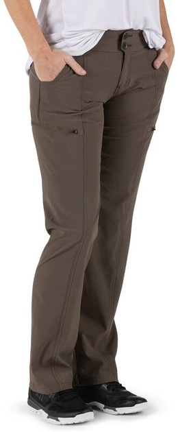 Стрейчевые женские тактические штаны 5.11 Tactical MESA PANT 64417 4-Long, Major Brown - изображение 2