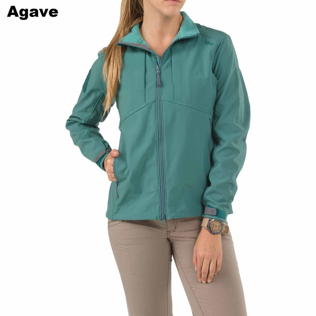 Женский тактический софтшелл 5.11 Tactical WOMEN’S SIERRA SOFTSHELL 38068 Small, Agave - изображение 1