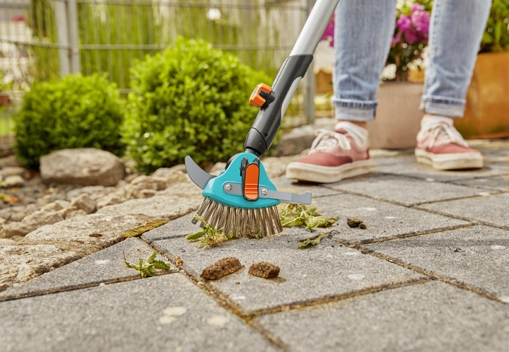 Odkurzacz szczelinowy z nożem i szczotką Gardena Combisystem 3 w 1 stalowy (03608-20.000.00) - obraz 6