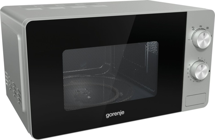 Мікрохвильова піч Gorenje MO17E1S Срібна - зображення 5
