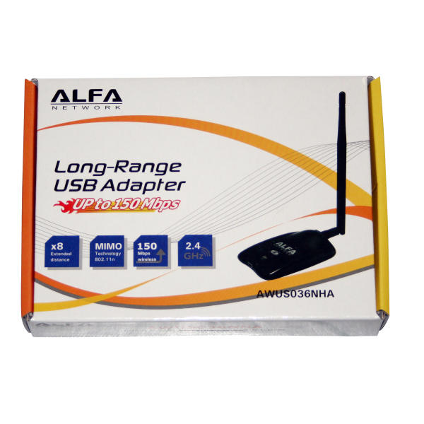 Мощный Usb Wi-Fi адаптер Alfa Awus036NHA чип Atheros AR9271 - изображение 3