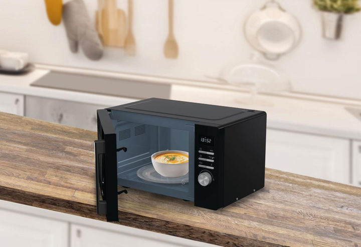 Мікрохвильова піч Gorenje MO23A3BH Чорна - зображення 13