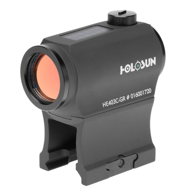 Коліматорний приціл (коліматор) Holosun MicroELITE HE403C-GR Green Dot. - зображення 1