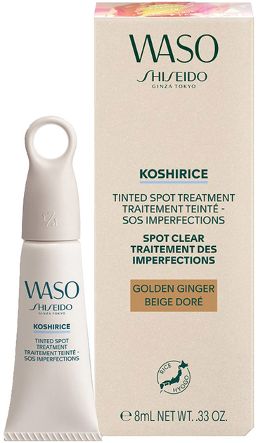 Korektor do twarzy Shiseido Waso Koshirice Tinted Spot Treatment Golden Ginger 8ml (730852179554) - obraz 1