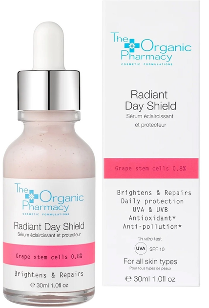 Serum do twarzy The Organic Pharmacy Radiant Day Shield 30 ml (5060373521217) - obraz 1