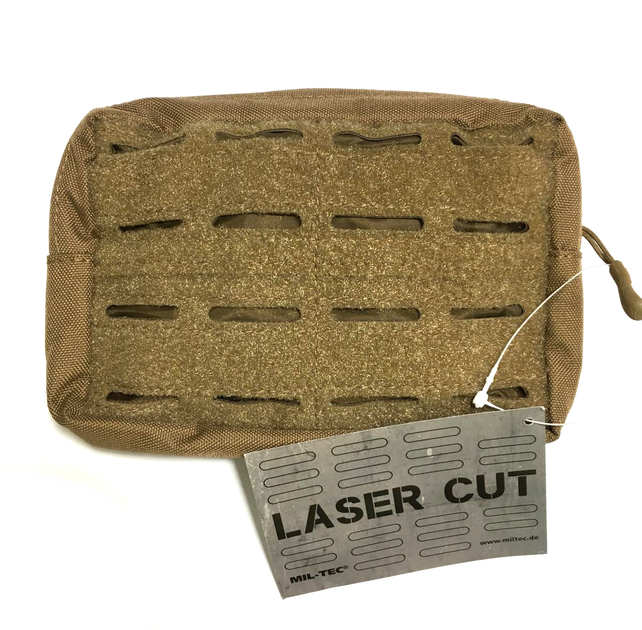 Поясна сумка Dark Coyote Molle-Loop Mil-Tec 13487319 Німеччина - Фото 3 Поясна сумка Dark Coyote Molle-Loop Mil-Tec 13487319 Німеччина - зображення 3