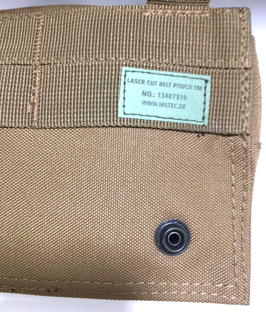 Поясна сумка Dark Coyote Molle-Loop Mil-Tec 13487319 Німеччина - Фото 5 Поясна сумка Dark Coyote Molle-Loop Mil-Tec 13487319 Німеччина - зображення 5