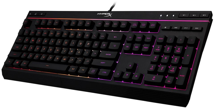 Клавіатура дротова HyperX Alloy Core RGB Membrane Gaming USB Black (4P4F5AA) - зображення 3