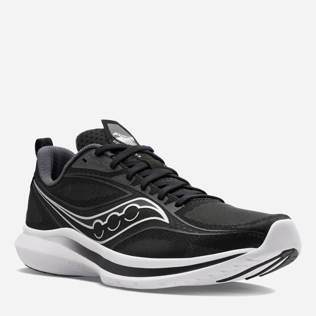 Чоловічі кросівки для бігу Saucony Kinvara 13 S20723-05 46 (11.5US) 29.5 см Чорний/Сріблястий (195017384080) - зображення 4